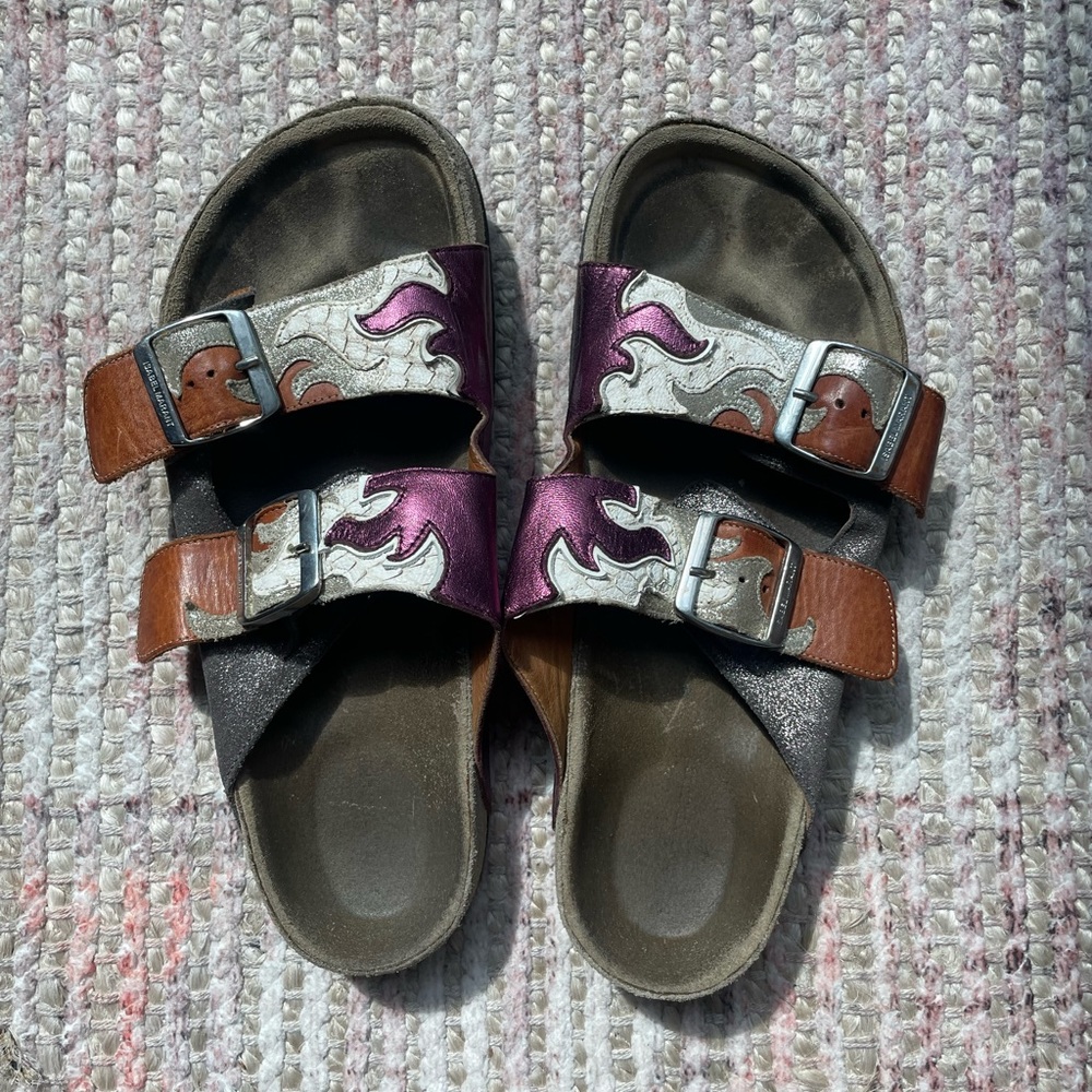Very loved Isabel marant flame slide sandals - 38